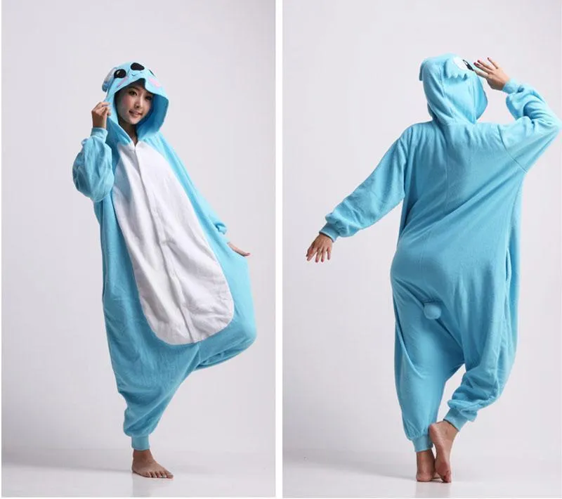 Blue Koala Onesies Hoodie Unisex Costume Kigurumi Pajamas