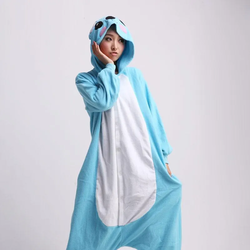 Blue Koala Onesies Hoodie Unisex Costume Kigurumi Pajamas