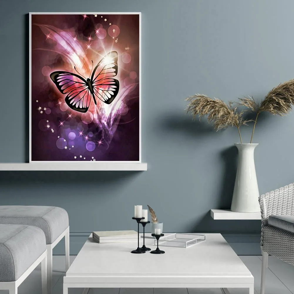 Butterfly  - Full Square Diamond - 40x50CM