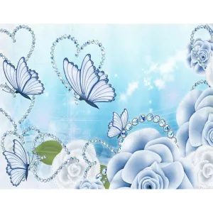 Butterfly  - Full Square Diamond - 40x50CM