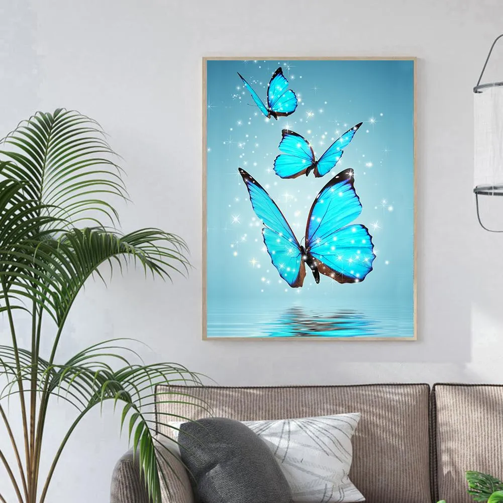 Butterfly  - Full Square Diamond - 40x50CM