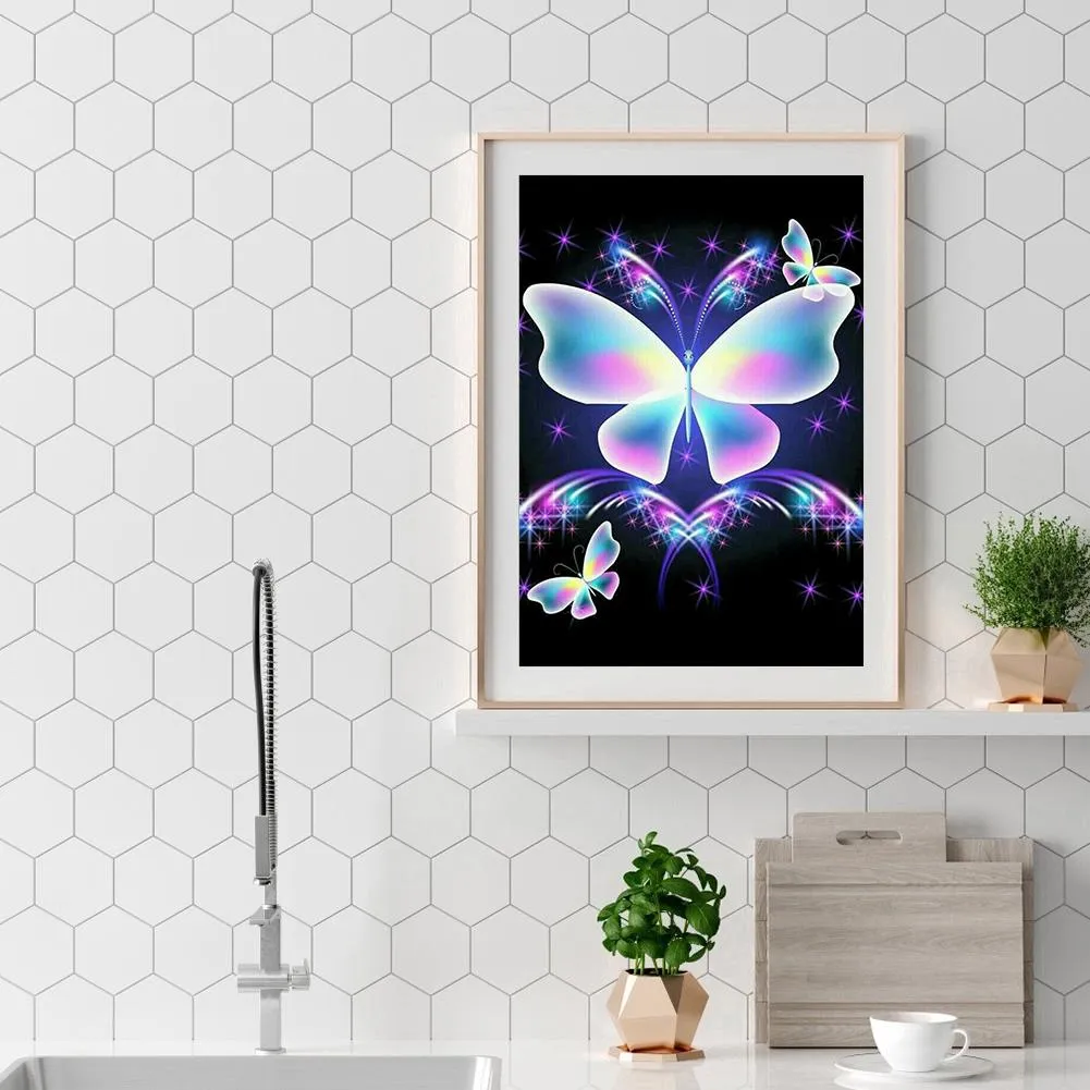 Butterfly  - Full Square Diamond - 40x50CM