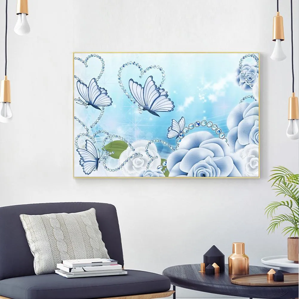 Butterfly  - Full Square Diamond - 40x50CM