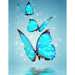 Butterfly  - Full Square Diamond - 40x50CM