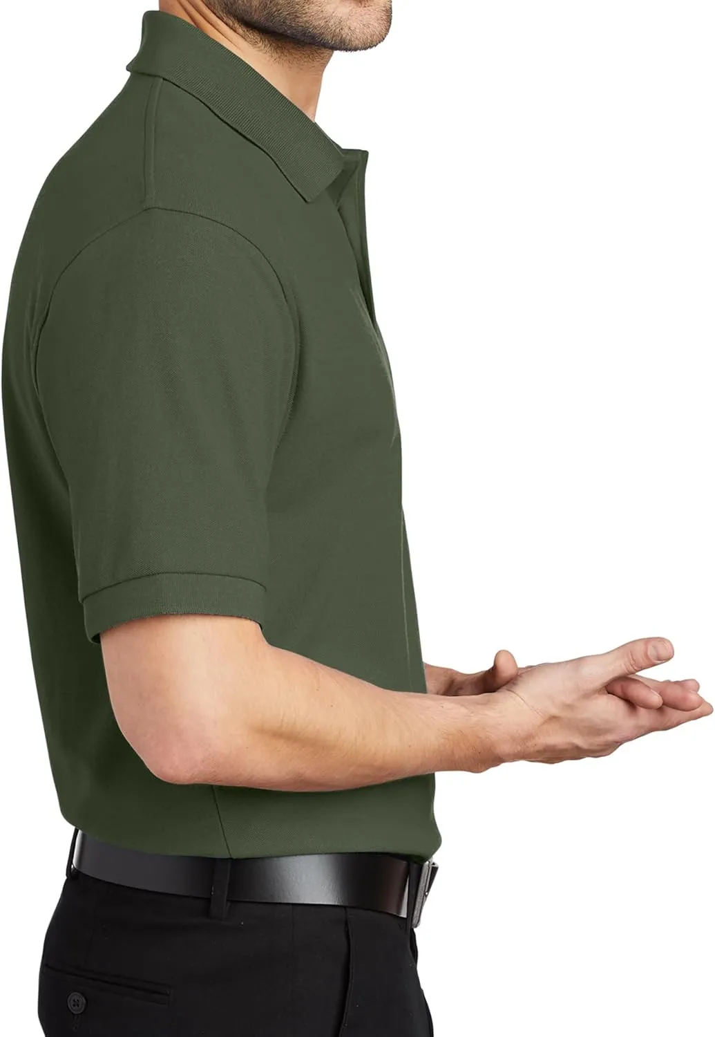 Custom Embroidered Polo Shirts for Men Personalized Embroidery Text Logo Name Company