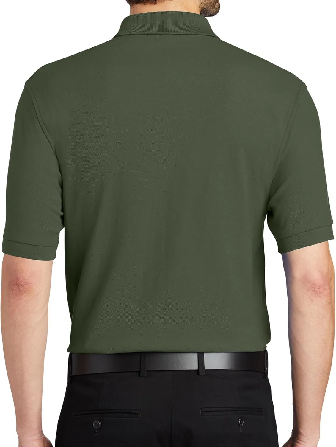 Custom Embroidered Polo Shirts for Men Personalized Embroidery Text Logo Name Company