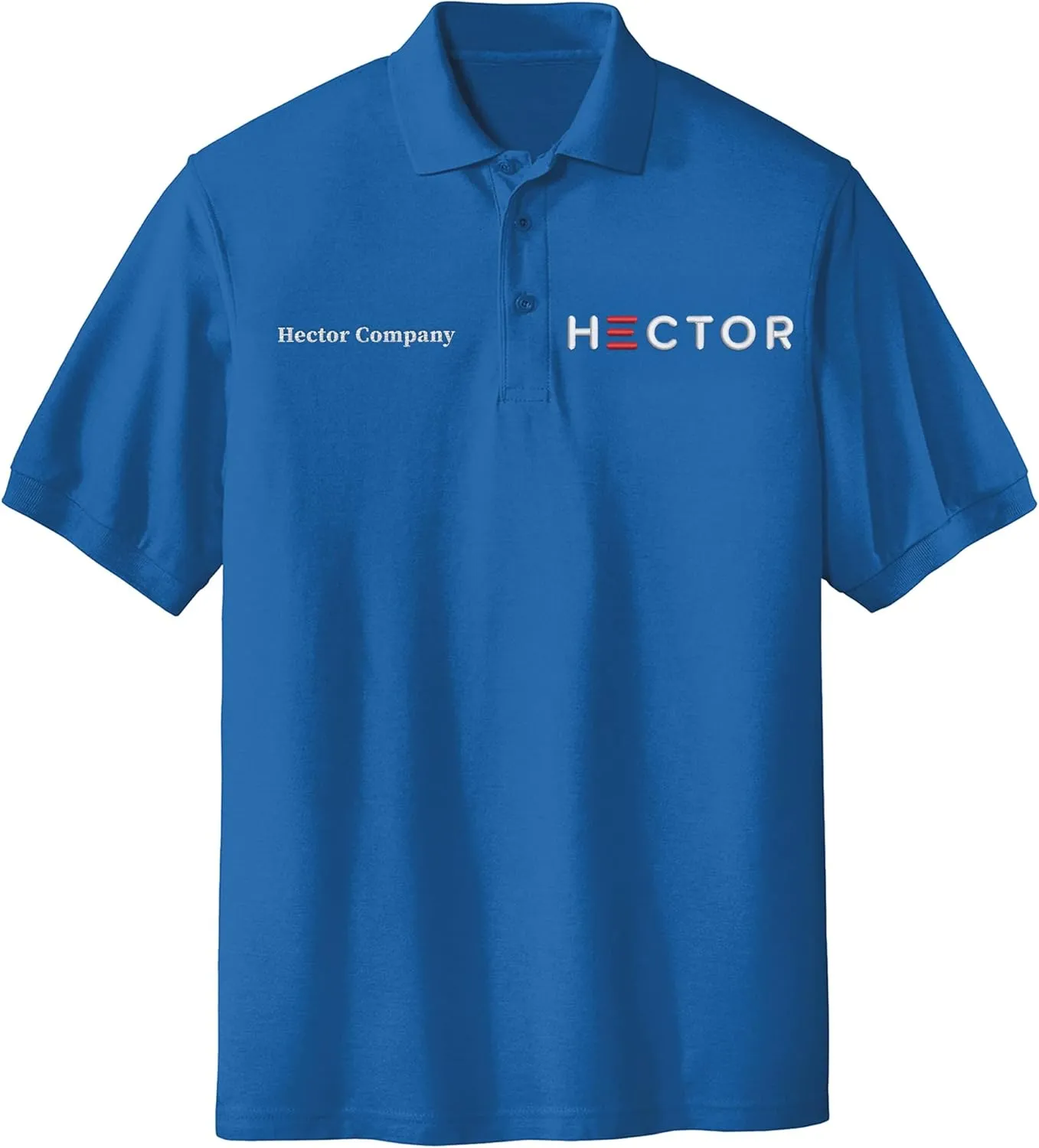 Custom Embroidered Polo Shirts for Men Personalized Embroidery Text Logo Name Company