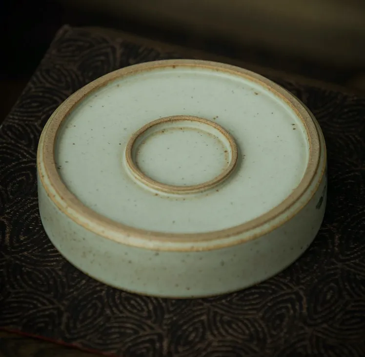 Gohobi Hand-painted Ceramic Floral Tea Tray