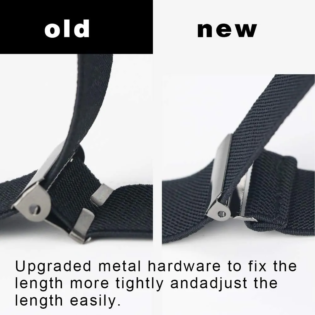maikun No Buckle Women Men Stretch Belt, Invisible Elastic Belt for Jeans Pants Dresses