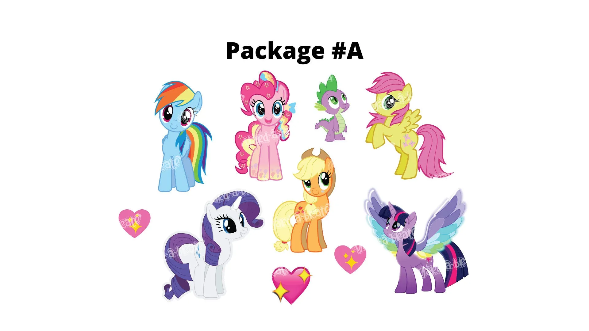 My Little Pony Signs Package – Little Pony 24” Tall   Decor (Total 10 or 11 pcs ) |Yard Sign Outdoor Lawn Decorations