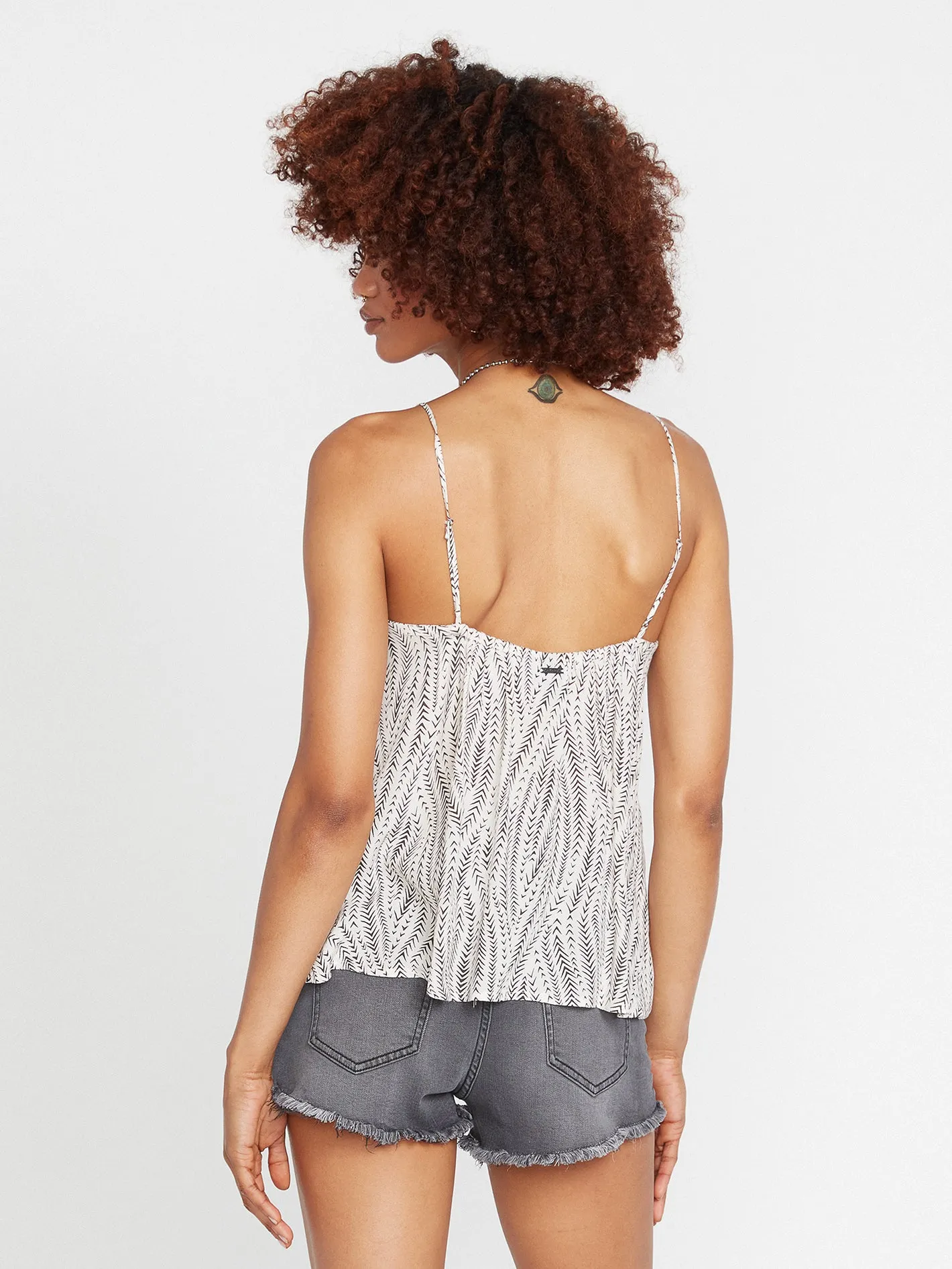 Stone Grown Short Sleeve Top - Ash
